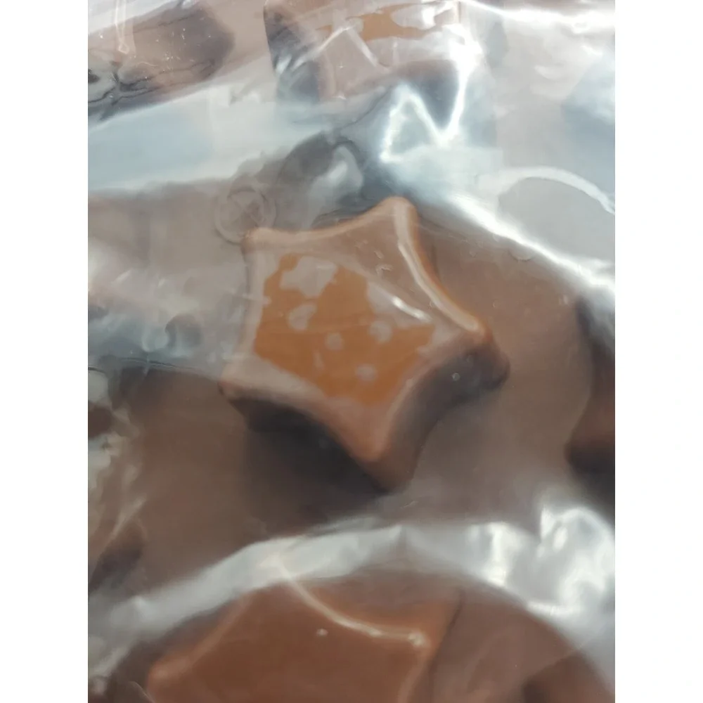 Silicone Candy Mold Star Shape ChocolateIce 15 Cavity Oven Freezer Microwave NIP